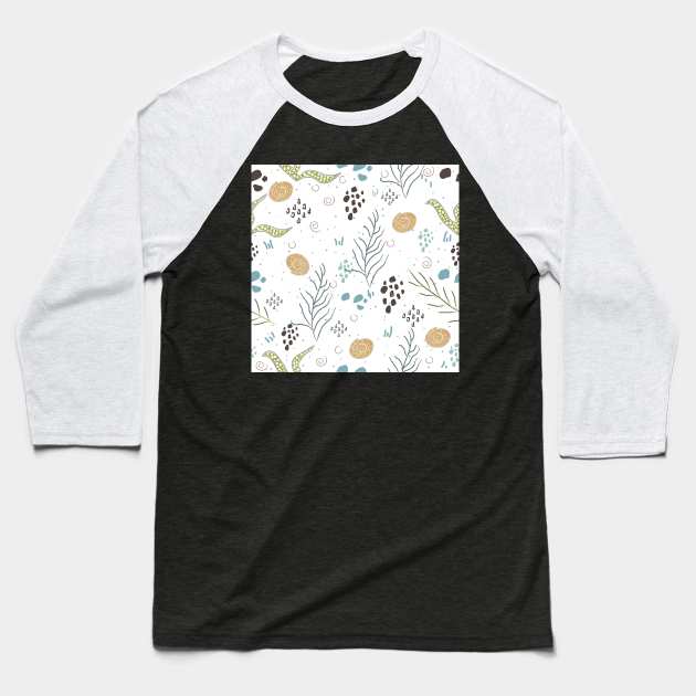 Algae Baseball T-Shirt by Countryside